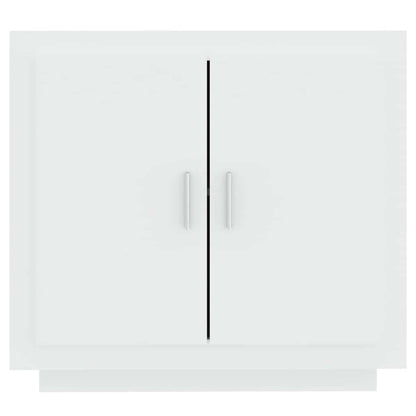 Sideboard White 80x40x75 cm Engineered Wood