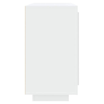 Sideboard White 80x40x75 cm Engineered Wood