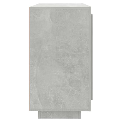 Sideboard Concrete Grey 80x40x75 cm Engineered Wood