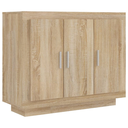 Sideboard Sonoma Oak 92x35x75 cm Engineered Wood