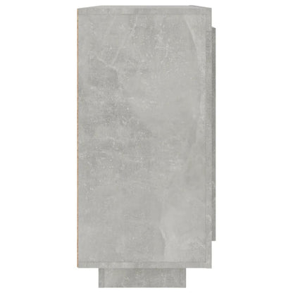 Sideboard Concrete Grey 92x35x75 cm Engineered Wood