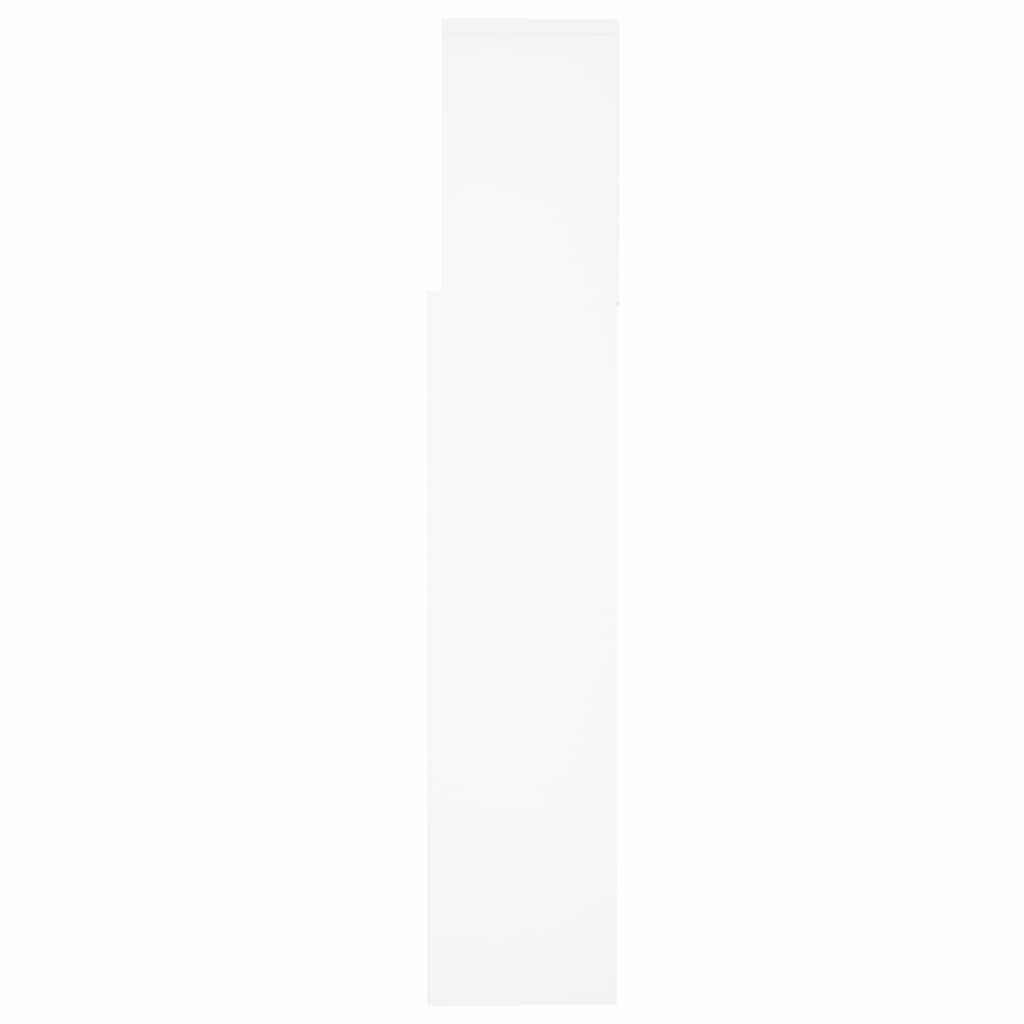 811871 vidaXL Headboard Cabinet White 160x19x103,5 cm