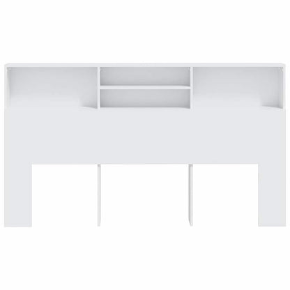 811880 vidaXL Headboard Cabinet White 180x19x103,5 cm