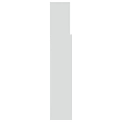 811880 vidaXL Headboard Cabinet White 180x19x103,5 cm