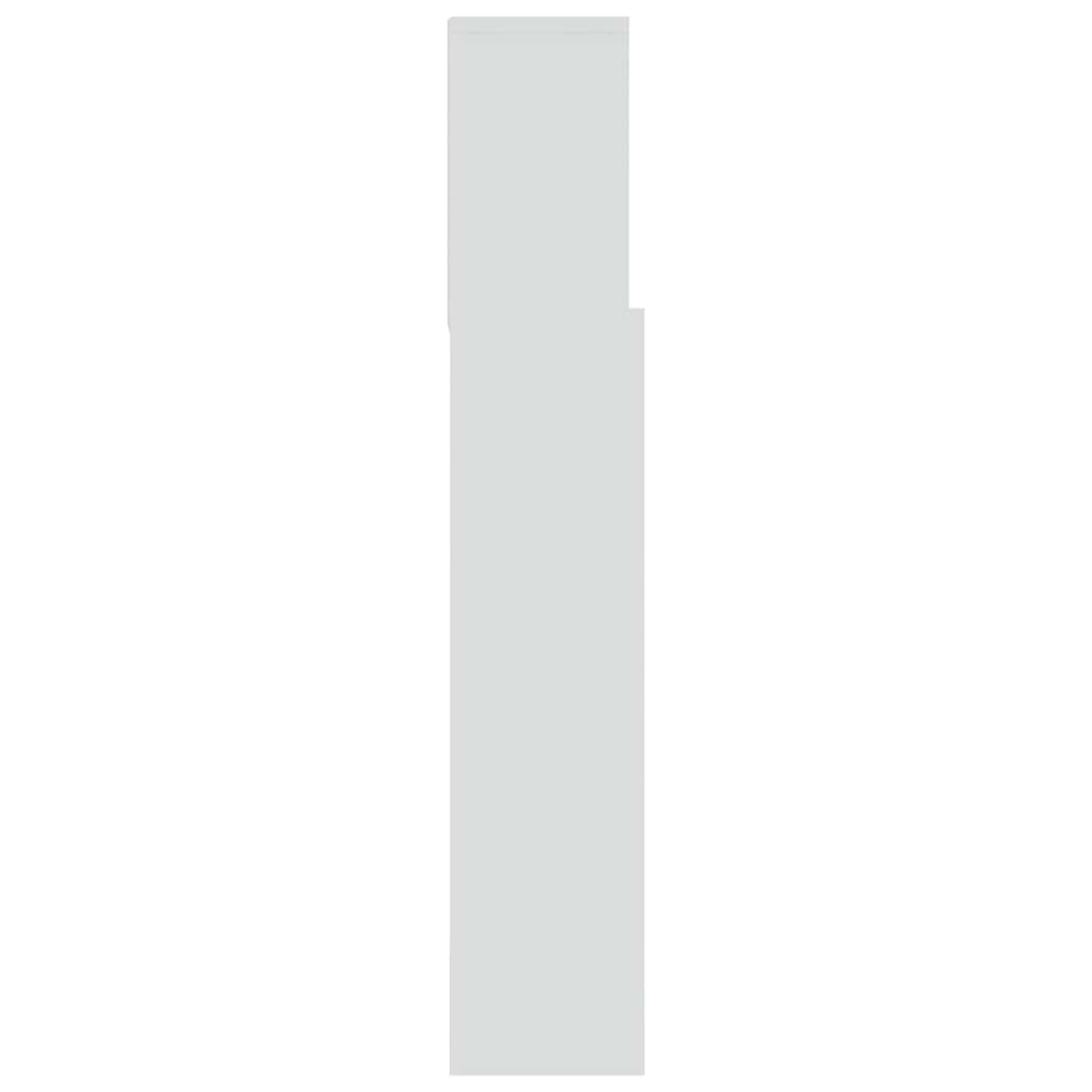 811880 vidaXL Headboard Cabinet White 180x19x103,5 cm