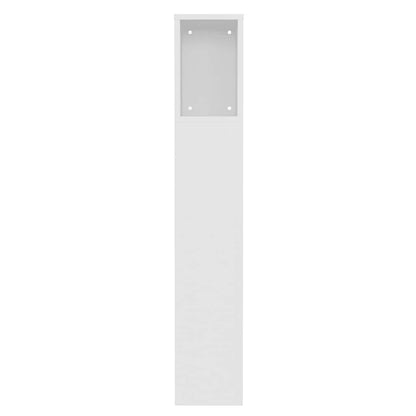 Headboard Cabinet | White | Engineered wood | Large | Headboard Cabinet