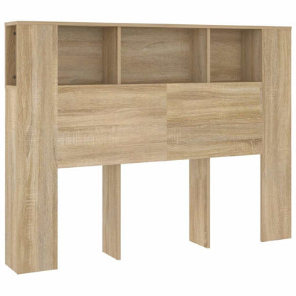 Headboard Cabinet Sonoma Oak 140x18,5x104,5 cm