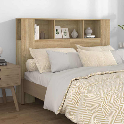 Headboard Cabinet Sonoma Oak 140x18,5x104,5 cm