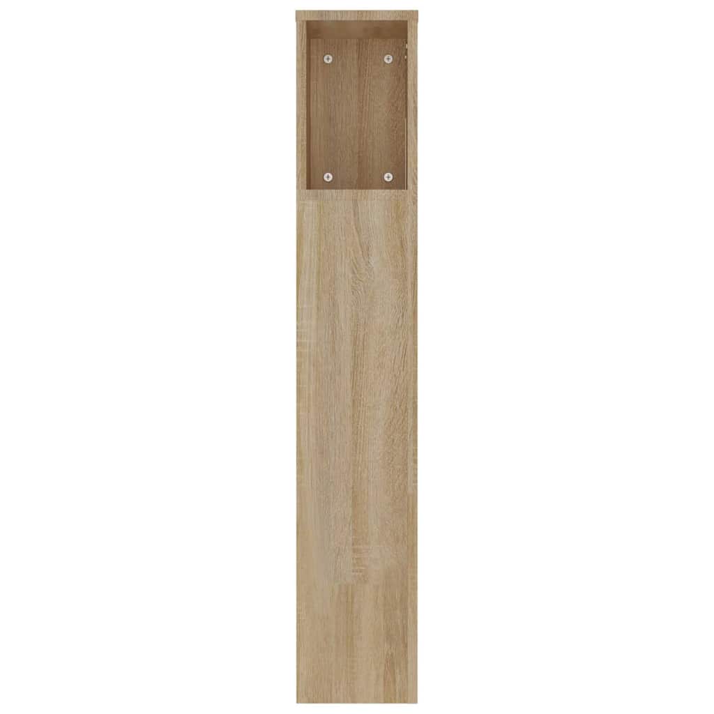 Headboard Cabinet Sonoma Oak 220x18,5x104,5 cm