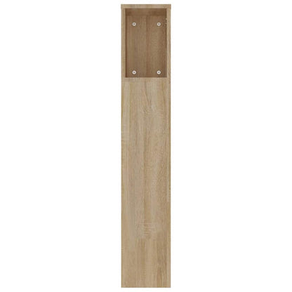 Headboard Cabinet Sonoma Oak 220x18,5x104,5 cm