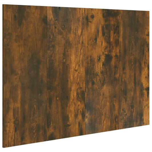 816970 vidaXL Bed Headboard Smoked Oak 120x1,5x80 cm Engineered Wood