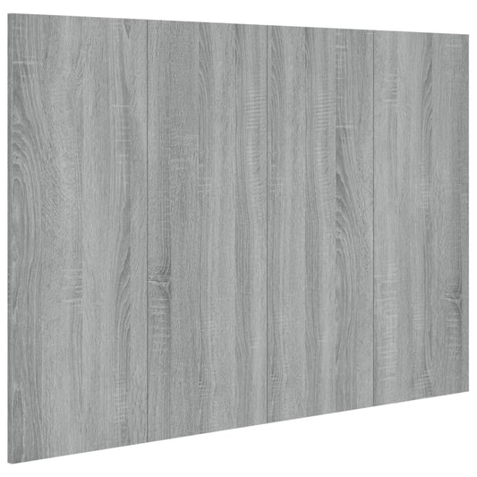 816971 vidaXL Bed Headboard Grey Sonoma 120x1,5x80 cm Engineered Wood