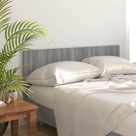 816974 vidaXL Bed Headboard Grey Sonoma 160x1,5x80 cm Engineered Wood