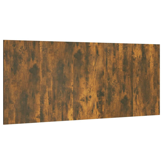 816976 vidaXL Bed Headboard Smoked Oak 200x1,5x80 cm Engineered Wood