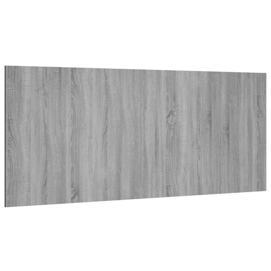 816977 vidaXL Bed Headboard Grey Sonoma 200x1,5x80 cm Engineered Wood