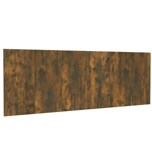 816979 vidaXL Wall Headboard Smoked Oak 240x1,5x80 cm Engineered Wood