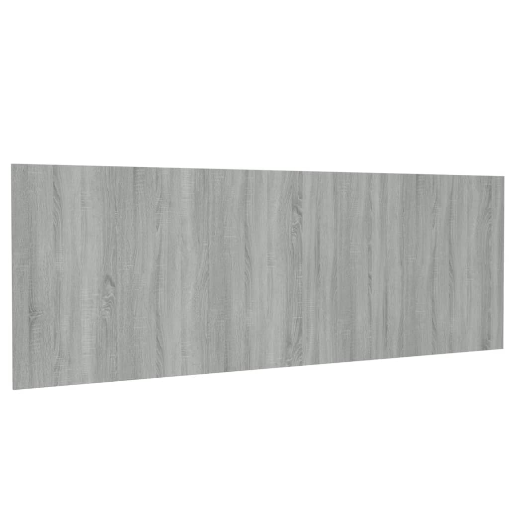 Wall Headboard | Grey Sonoma | Engineered Wood | Medium | Wall Headboard