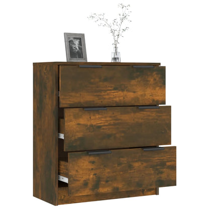 Sideboard Smoked Oak 60x30x70 cm Engineered Wood
