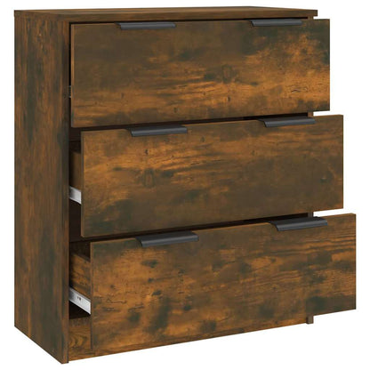Sideboard Smoked Oak 60x30x70 cm Engineered Wood