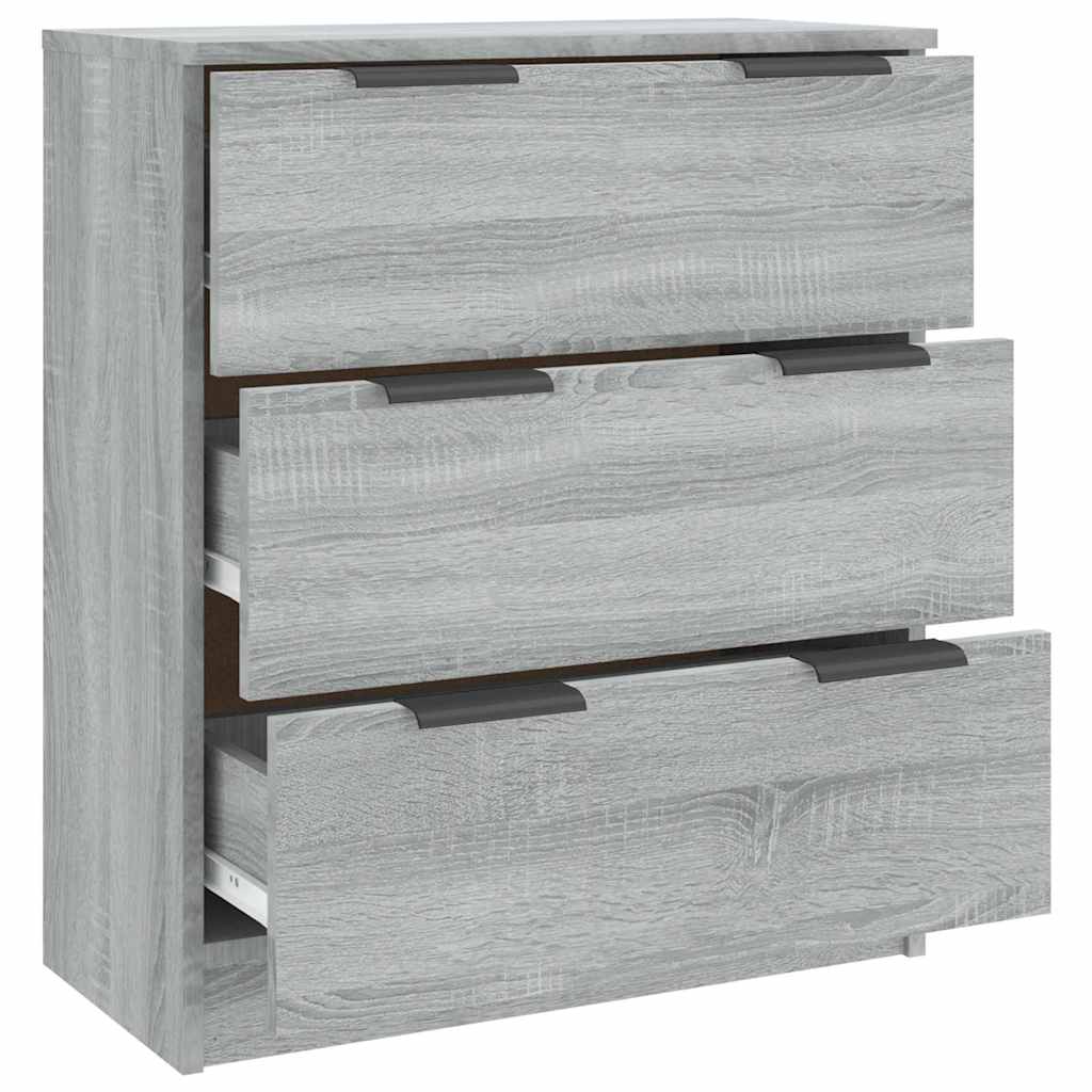 Sideboard Grey Sonoma 60x30x70 cm Engineered Wood