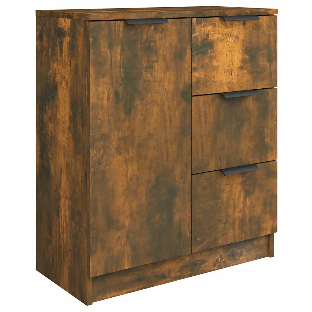 Sideboard Smoked Oak 60x30x70 cm Engineered Wood