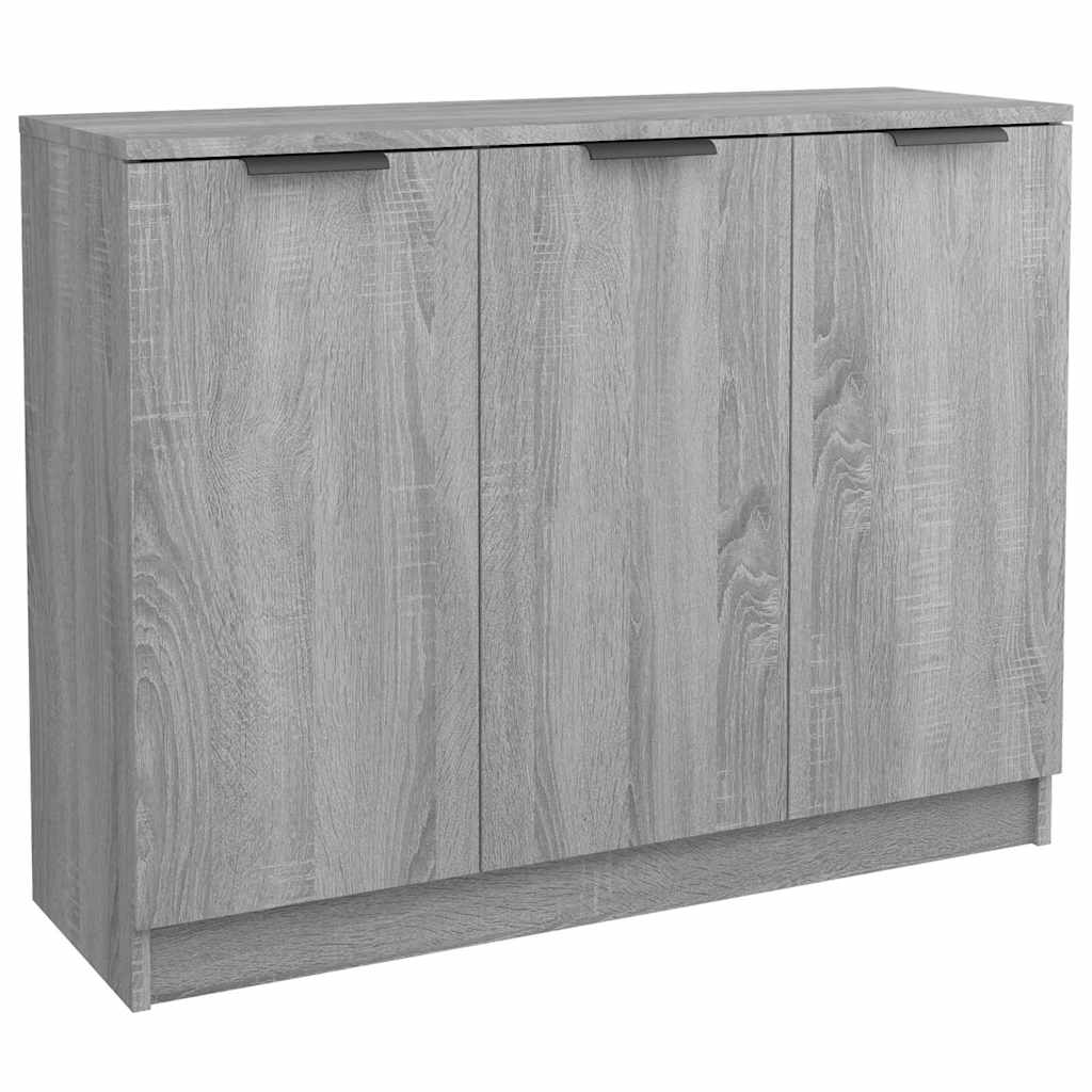 Sideboard Grey Sonoma 90,5x30x70 cm Engineered Wood