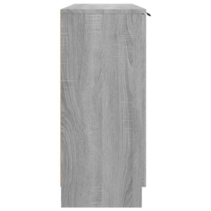 Sideboard Grey Sonoma 90.5x30x70 cm Engineered Wood