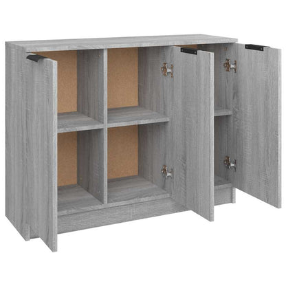 Sideboard Grey Sonoma 90,5x30x70 cm Engineered Wood