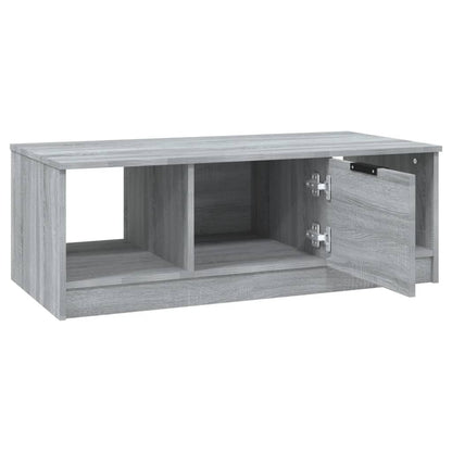 Coffee Table Grey Sonoma 102x50x36 cm Engineered Wood