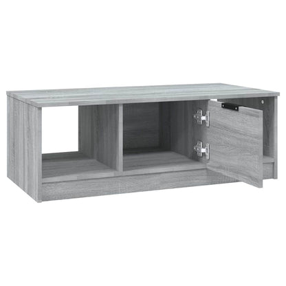 Coffee Table Grey Sonoma 102x50x36 cm Engineered Wood