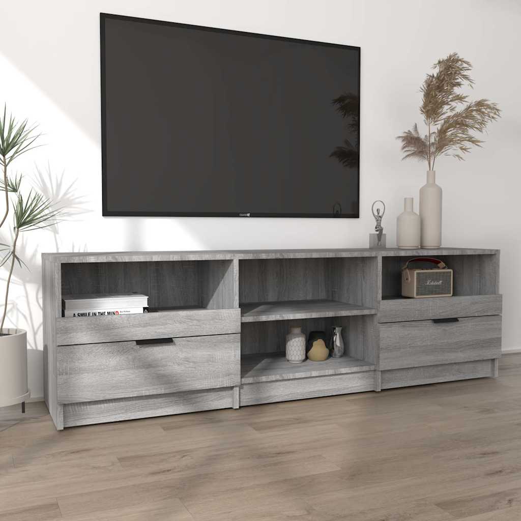 TV Cabinet Grey Sonoma 150x33,5x45 cm Engineered Wood
