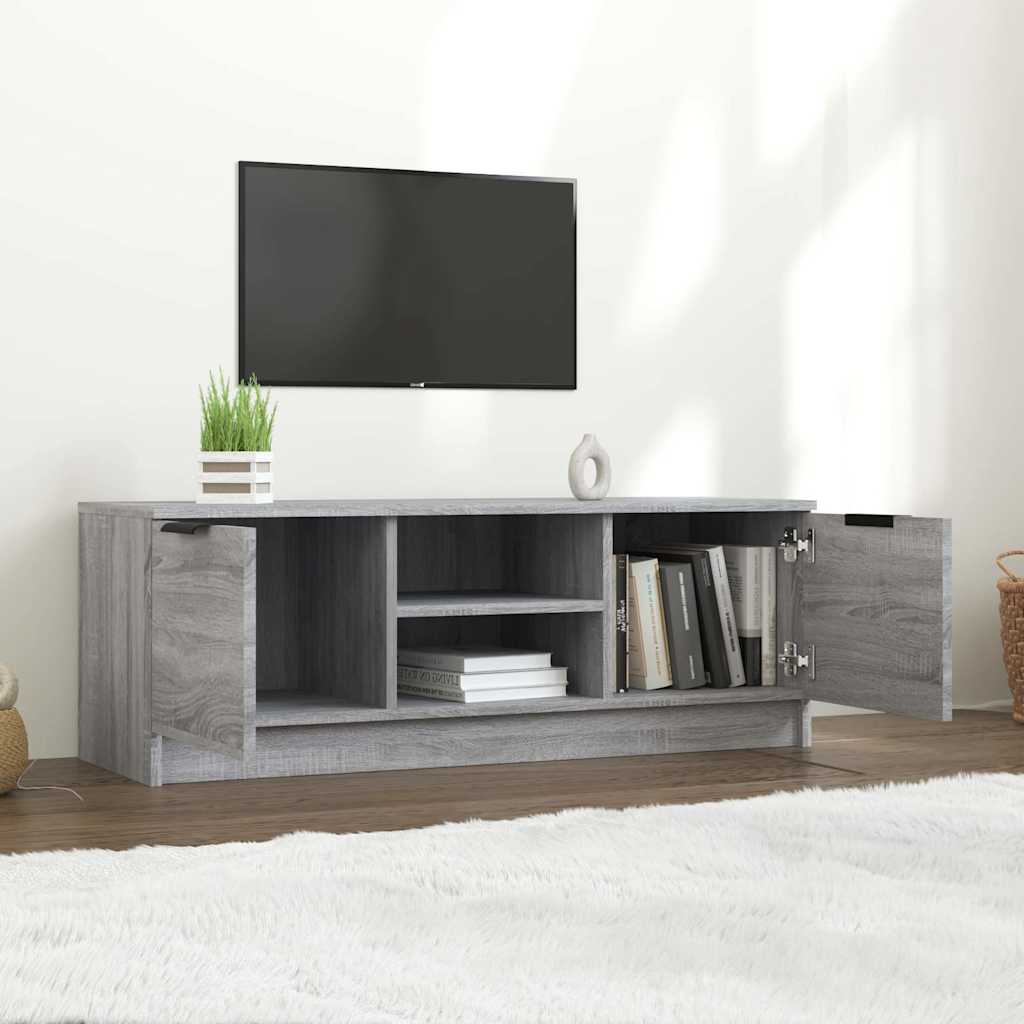 TV Cabinet Grey Sonoma 102x35x36,5 cm Engineered Wood