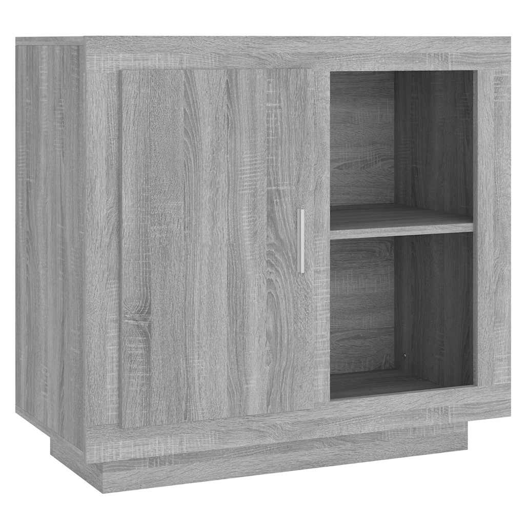 817238 vidaXL Sideboard Grey Sonoma 80x40x75 cm