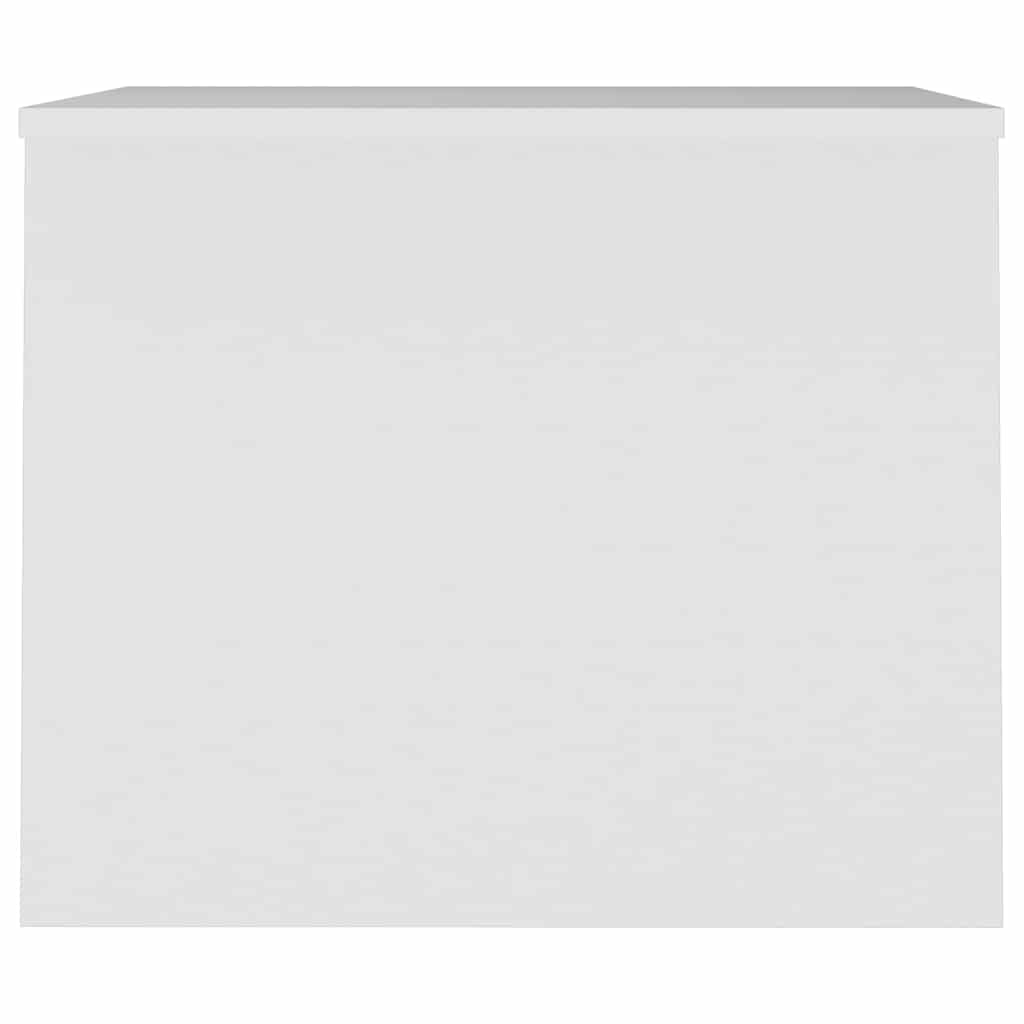 809638 vidaXL Coffee Table White 80x50,5x41,5 cm Engineered Wood