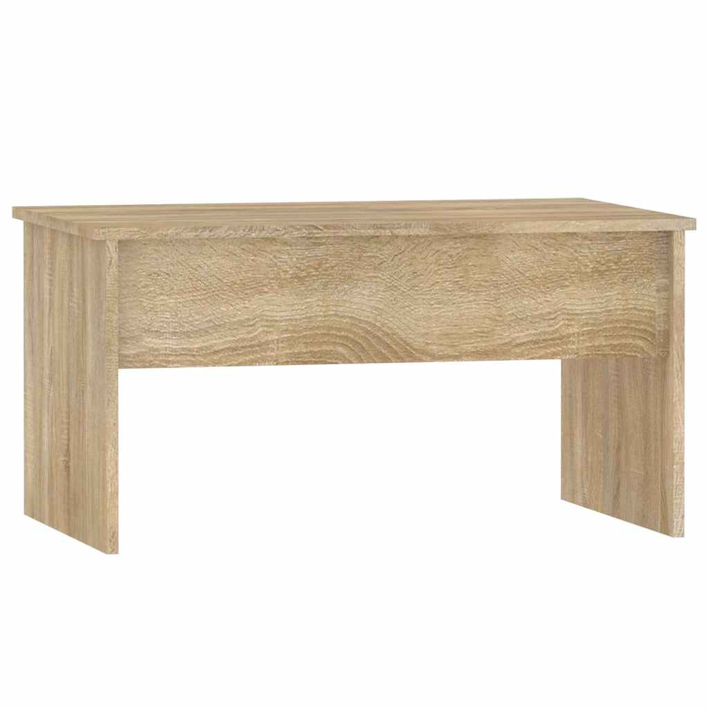 Coffee Table Sonoma Oak 80x50,5x41,5 cm Engineered Wood