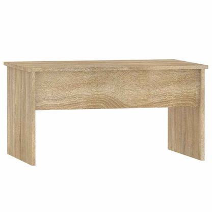 Coffee Table Sonoma Oak 80x50,5x41,5 cm Engineered Wood