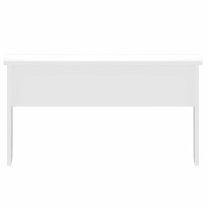Coffee Table High Gloss White 80x50.5x41.5 cm Engineered Wood