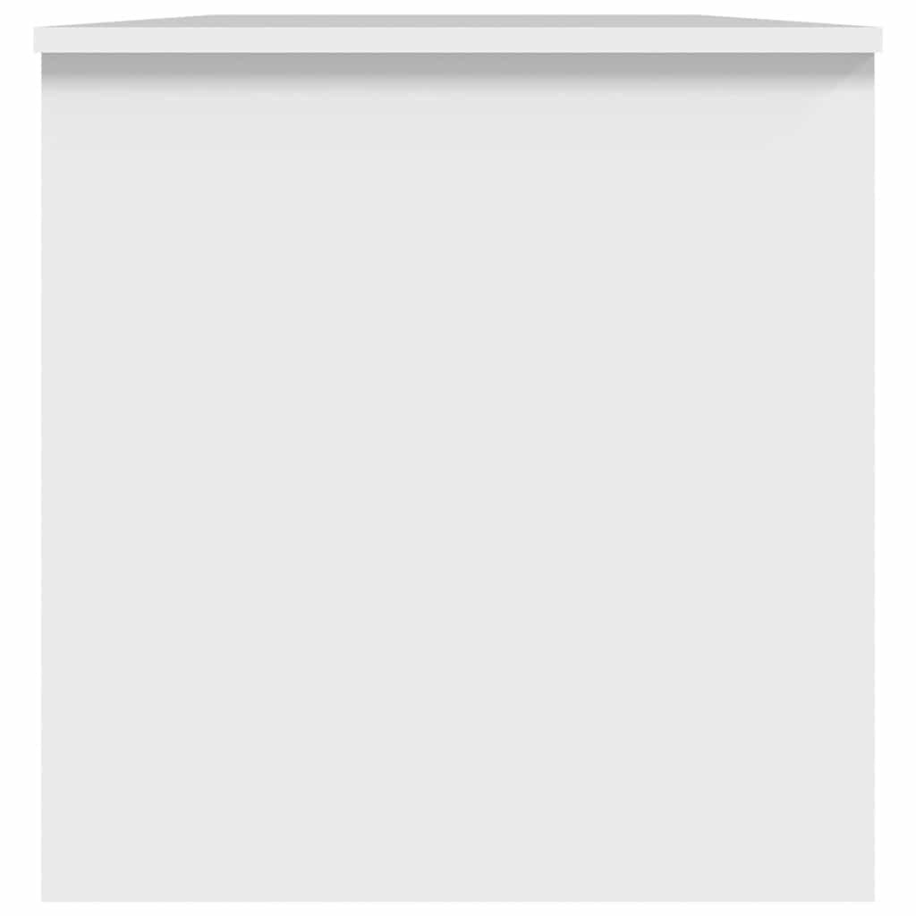 809647 vidaXL Coffee Table White 102x50x52,5 cm Engineered Wood