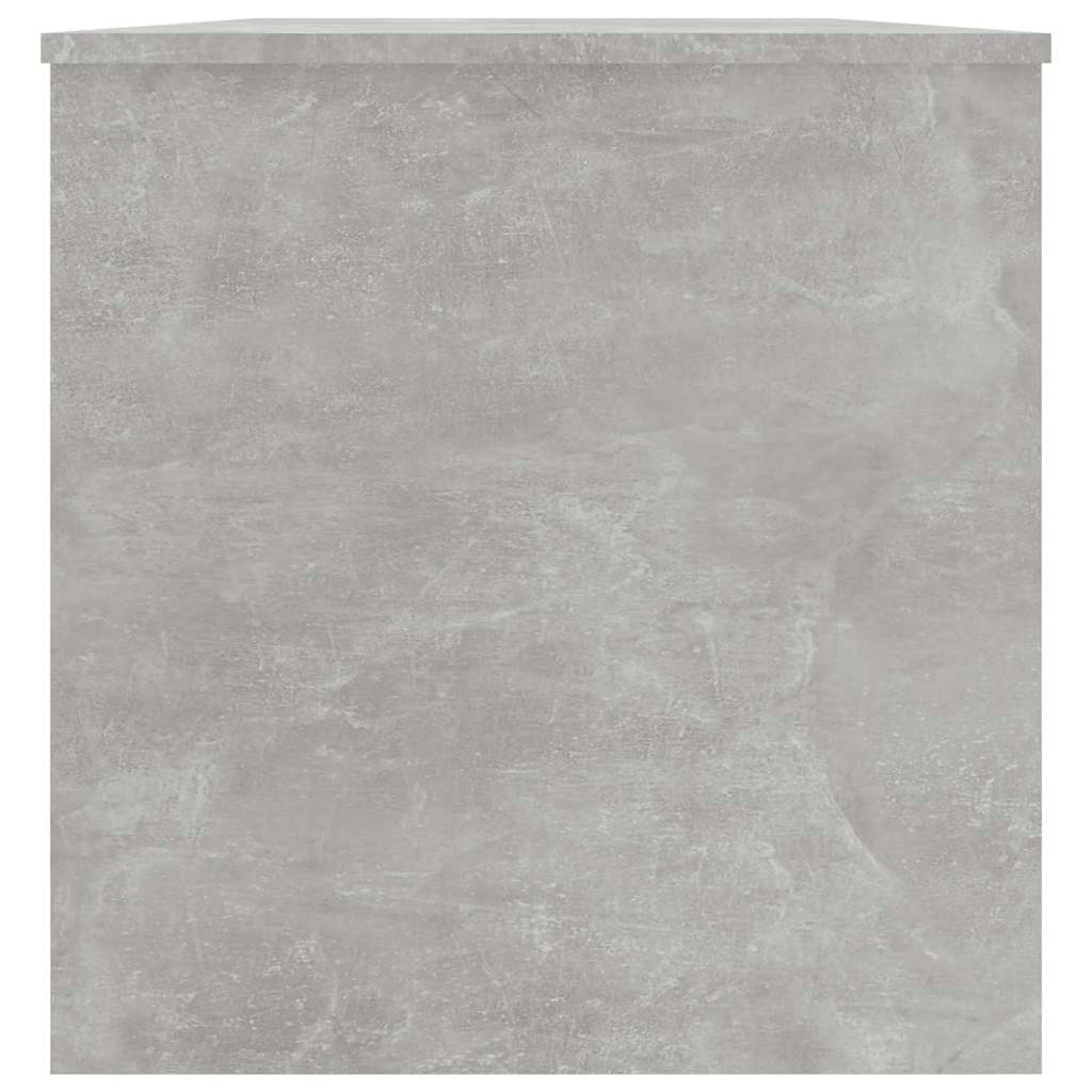 Coffee Table Concrete Grey 102x50x52.5 cm Engineered Wood