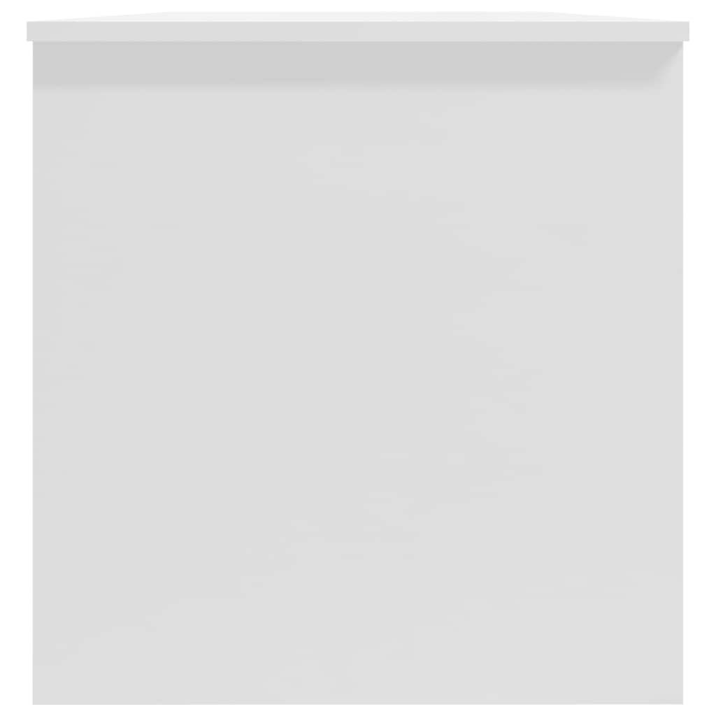 809653 vidaXL Coffee Table High Gloss White 102x50x52,5 cm Engineered Wood