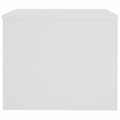 Coffee Table White 80x50x40 cm Engineered Wood