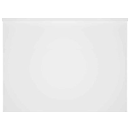 Coffee Table White 80x55,5x41,5 cm Engineered Wood