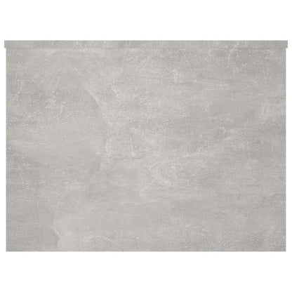 Coffee Table Concrete Grey 80x55,5x41,5 cm Engineered Wood