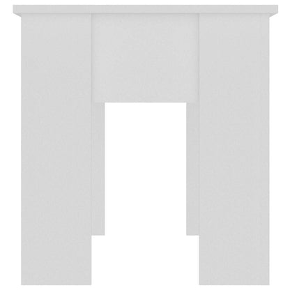 Coffee Table White 101x49x52 cm Engineered Wood