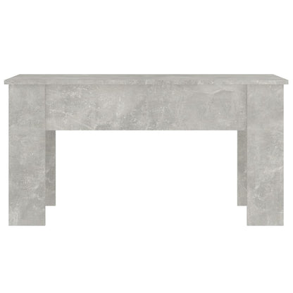 Coffee Table Concrete Grey 101x49x52 cm Engineered Wood