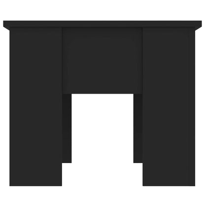 Coffee Table Black 79x49x41 cm Engineered Wood