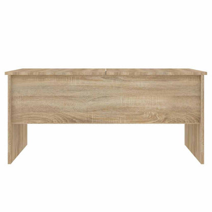 Coffee Table Sonoma Oak 102x50,5x46,5 cm Engineered Wood