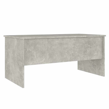 Coffee Table Concrete Grey 102x50,5x46,5 cm Engineered Wood