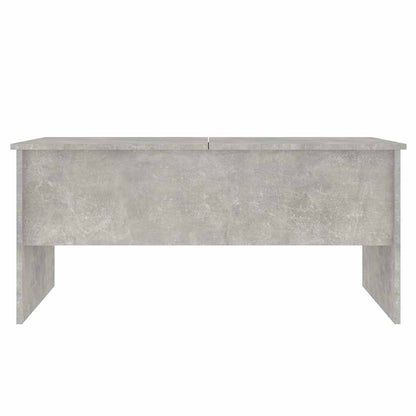 Coffee Table Concrete Grey 102x50,5x46,5 cm Engineered Wood
