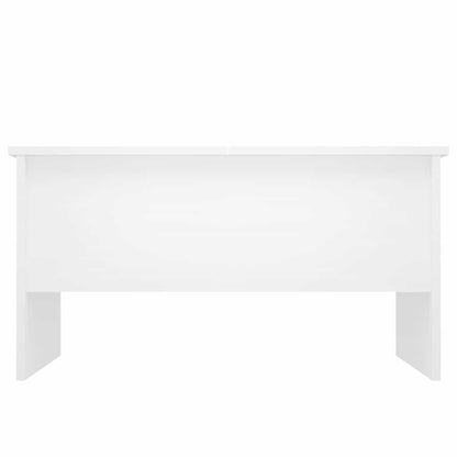 Coffee Table White 80x50x42,5 cm Engineered Wood